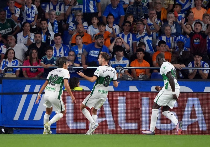 فوتبال اروپا | چمپیونزلیگ: 🇪🇸پایان بازید- هفته اول لیگ:[⚽️] دپورتیوو لاکرونیا 1️⃣–1️⃣ الچه [⚽️]‌ ⚽️اوبامیانگ ⚽️مارک اگوادو#hr @irUCL