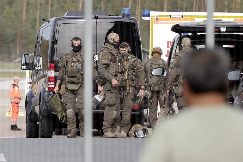 Germany fogs fighter jets after fake hijacking: Two Eurofighter jets escorted a Corondon flight from Corvo to Nuremberg after it broadcast a hijack code and lost radio contact, which was blamed on a communications glitch.