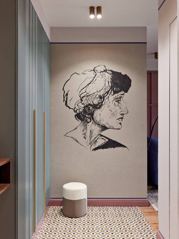 Суперстильная студия в Петербурге. Проект пропитан петербургским флером отсылки к русской литературе и яркие акценты не оставят никого равнодушным.... - изображение 7 - суперстильная, студия, петербурге