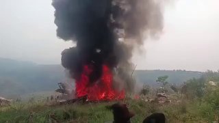 Earlier today, 13 people were killed after a small plane crashed near the airport in Kanga, Congo.