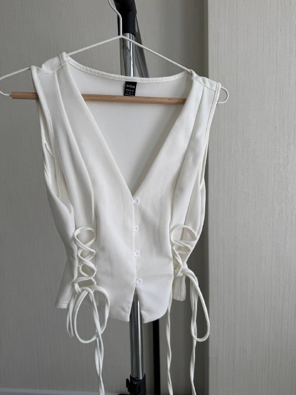 Жилетка белая размер S — фото 1