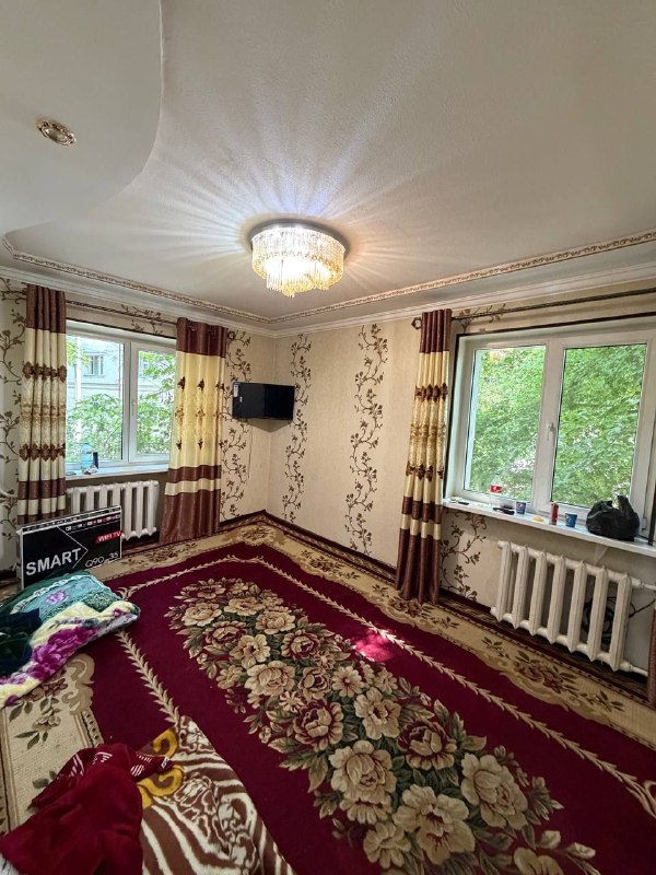 Ijaraga2xona400Chilonzor 23 kvartal Or: Shirin chorraxa2/2/5 yani 2 xonali Xonalar razdelniy #Steralka_avtomat#Xaladelnik #Konditioner #Televizor_plazma#ShkafBalkon 1.5/3400$Oilaga+998994827631Makler 