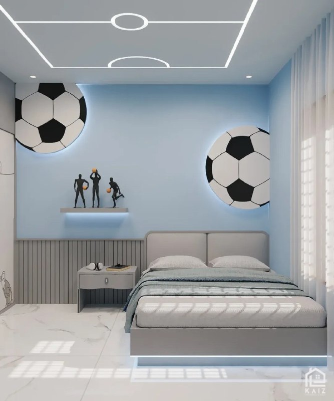 Классная комната для маленьких фанатов футбола Мы в МАХ - изображение 1 - классная, комната, маленьких