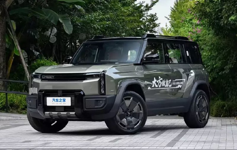 Fulwin X3 — электрокроссовер от Chery в стиле Defender 5