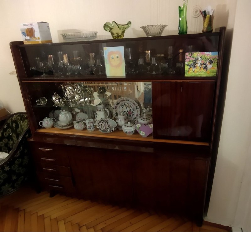 Продам мебель: советская полированная стенка / шкаф — фото 1