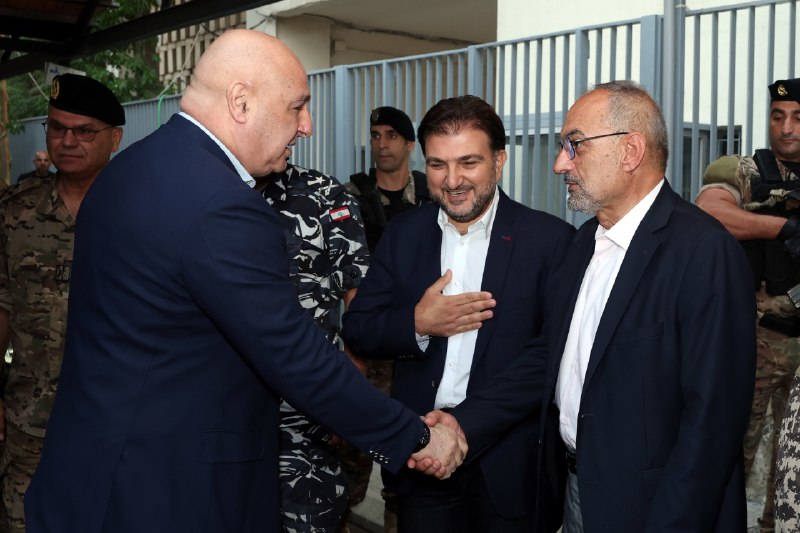 נשיאות הרפובליקה מפרסמת תמונות מביקור הבוקר של הנשיא עאון בנבטי