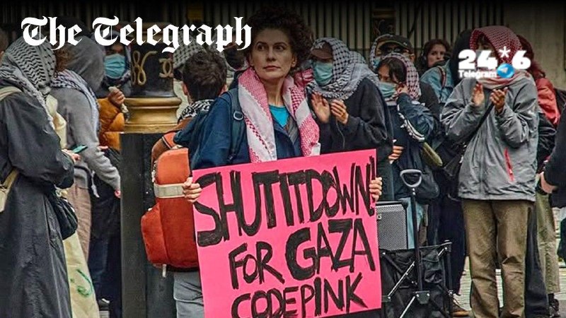 🇮🇱 The useful idiots at Code Pink in the UK are allegedly being paid to protest against Israel by China…