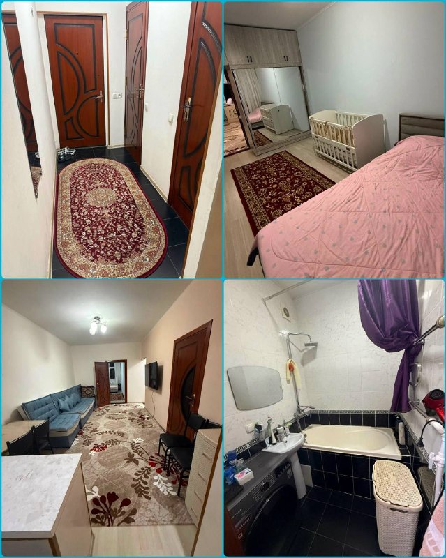 •Аренда:- Максим Горький метро.- 2 комнатная, 3 этаж, 4 этажный дом, хороший ремонт, мебель и техника, интернет, цена: 600$------------------------------------✏️ Telegram 👉 @dom_vsem_uz--------------