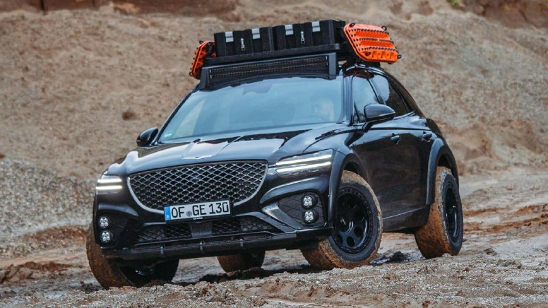 Из роскошного кроссовера Genesis GV70 сделали экспедиционный внедорожник