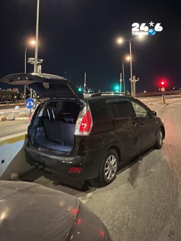 נהג משועפאט נעצר במחסום חיזמה בחשד לגניבת רכב והסעת שב"חים; לוחם מג"ב נפצע קל