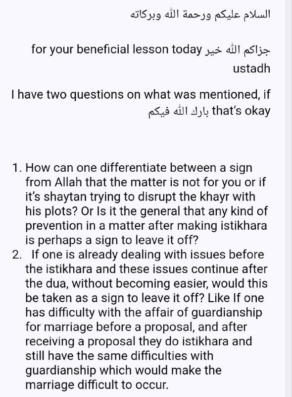 Istikhārah is not about waiting for a “sign.” It's about asking Allāh to facilitate what is good and divert what is harmful.