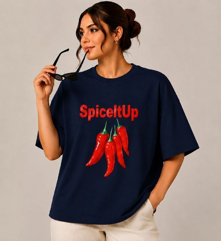 👕👖فشن شاپ👚: تیشرت باکسی سامر شارژشد😍 چاپ پر فروش فلفل😍🌶 جنس پارچه نخ پنبه 👌عرض سینه ۵۹قد کار ۶۶فری سایز تا ۴۸ ۷ رنگ پرفروش😃قیمت 765ت