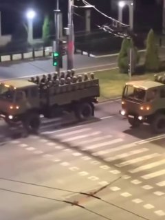 🇦🇱🇮🇱🇺🇸The Israeli-backed regime in Albania has begun deploying the army in the streets supported by American helicopters