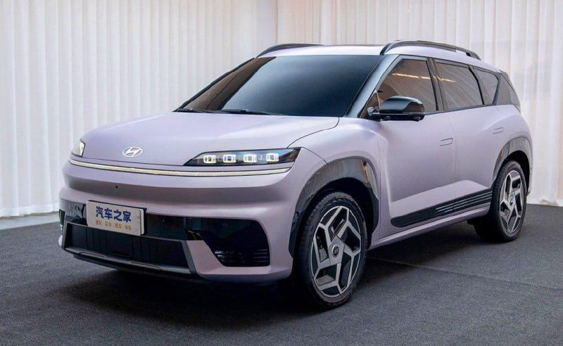 Hyundai Elexio — новый электрокроссовер для КитаяHyundai раскрыла внешность ново
