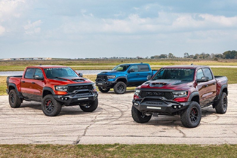 Hennessey прощается с супер пикапом Ram 1500 TRX спецверсией тысячесильного Mammoth