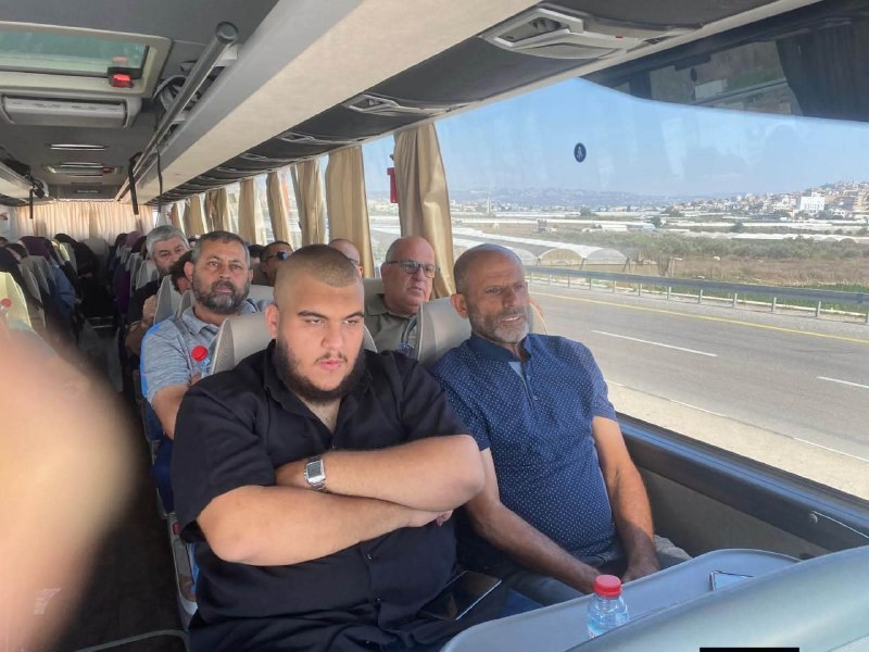 أهالي باقة الغربية يتوجهون للأقصى لأداء صلوات العصر والمغرب والعشاء