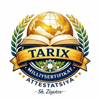 TARIX|MILLIYSERTIFIKAT|SH.ZIYOTOV
