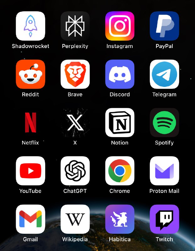 手机已被境外势力侵蚀！盘点一下我一直在用的境外势力软件⬇️Shadowrocket：别名小火箭，ios端翻墙必备，支持多种翻墙协议，链接世界的入口