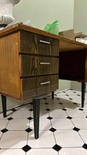 Превосходный вкус! Сделать из старого советского письменного стола столешницу для раковины. - превосходно - не интересно Магия уютного дома Please ... - изображение 1 - telegram, view, превосходный