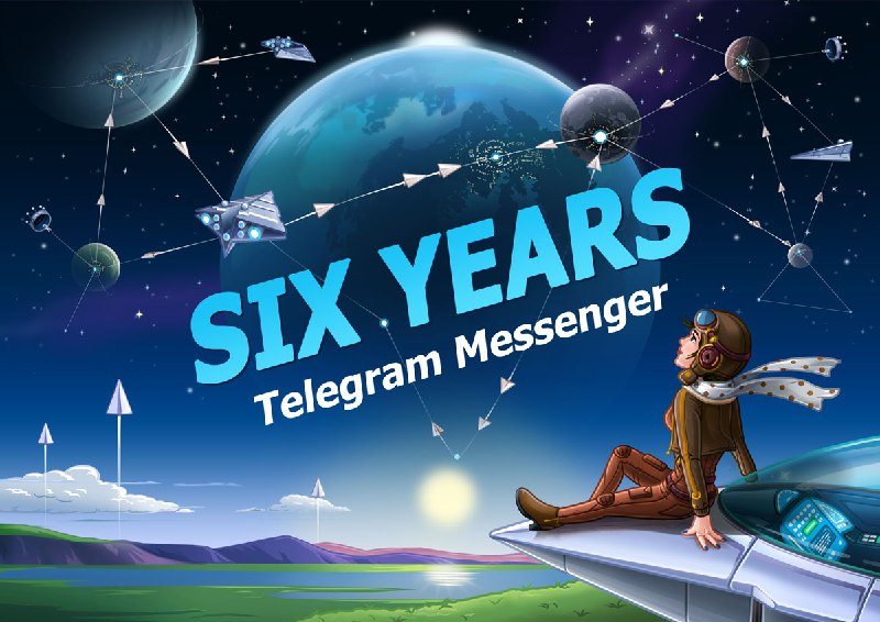 Celebrating 6 Years of Telegram