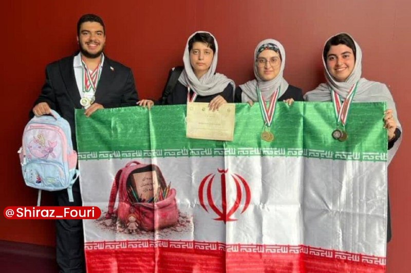 شیراز فوری - فارس: درخشش دانشآموز شیرازی در المپیاد جهانی علوم زمینمدیرکل آموزش و پرورش فارس اعلام کرد:🔹جواد نامجو، دانشآموز شیرازی، در ا