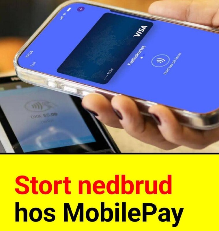 ایرانیان دانمارک: 🔴فوریاختلال در MobilePay؛ دانمارک، انتقال پول با تأخیر انجام می‌شودبرخی از کاربران MobilePay بعدازظهر شنبه با مشکل در ای