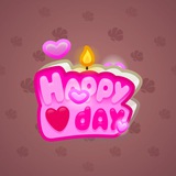 B-Day Candle #58