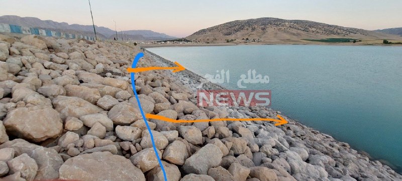 ️️مطلع الفجر گیلانغرب: ☑️ کاهش قابلتوجه آب پشت دایک سراب گیلانغرب؛ کشاورزی، عامل اصلی افت آب؟کاهش قابلتوجه حجم آب پشت دایک سراب گیلانغرب، د