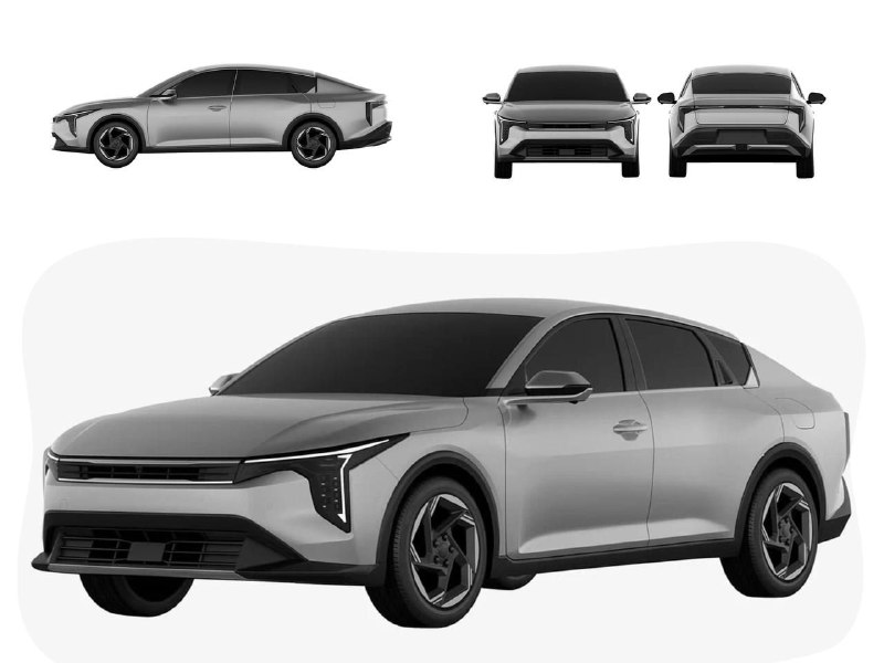 B России запатентован седан KIA К4