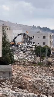 Israeli forces demolish structures in Nablus cooperation zone