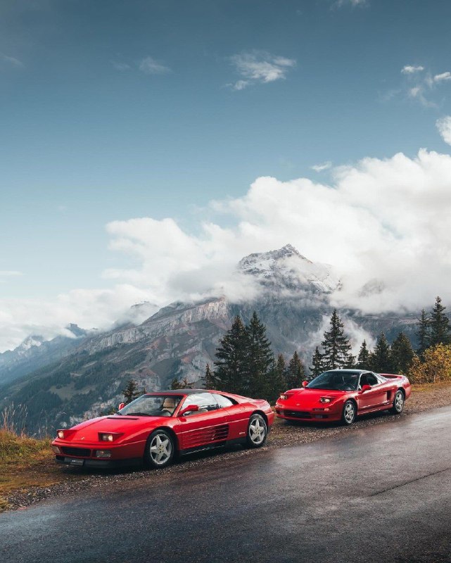 Ferrari 348 TS & Honda NSX