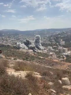 סוכנות ביחד | כוחות ישראל מפוצצים את ביתו של האסיר איברהים דאוד בביתא