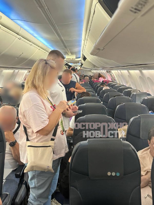 Рейс Москва — Анталья экстренно сел в Минводах из-за проблем с самолётом