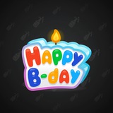 B-Day Candle #66