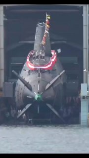 The Taigei-class submarines (Japanese: たいげい, "Big Whale") is a new class of attack submarines developed for the Japan Maritime Self-Defense Force.This is the SS516 being launched.Science and facts💡