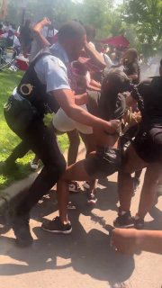 🇺🇸 Police shut down I-94, boxed in a silver SUV and held two people at gunpoint after Flock cameras flagged the vehicle as connected to a homicide.