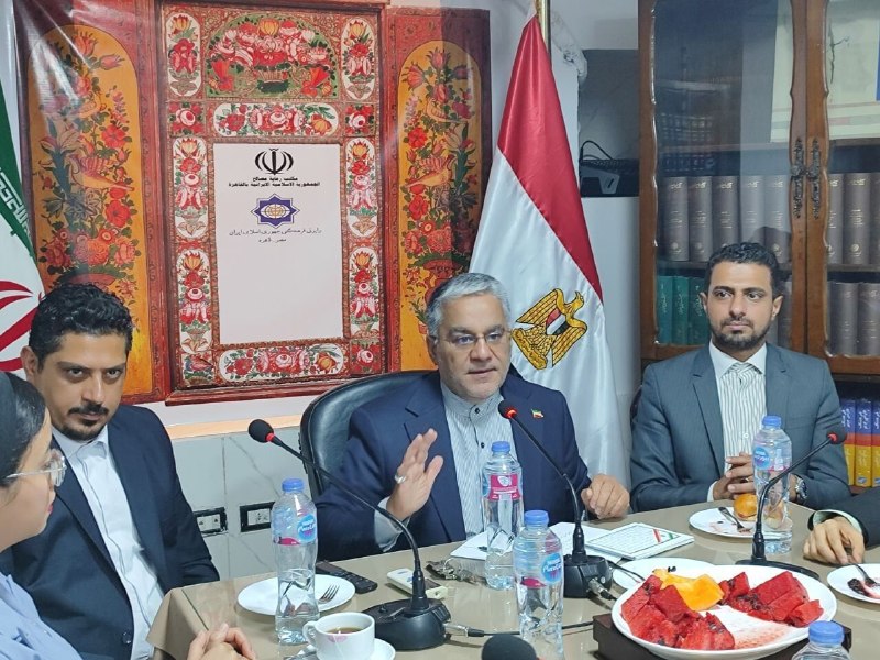 خبرگزاری ایرنا: 🔸رئیس دفتر حفاظت منافع ایران در مصر: پیروزی قاطع ایران بر آمریکا و اسرائیل در عرصههای نظامی و سیاسی آشکار است🔹رئیس دفتر