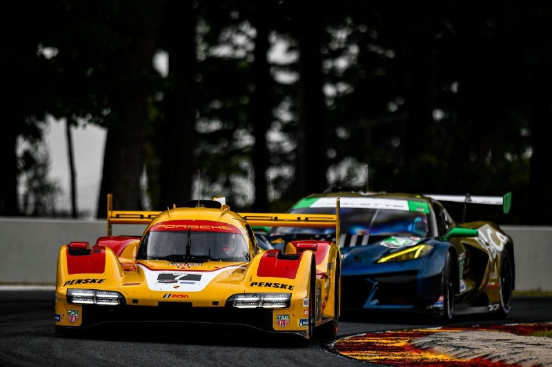🏎🔥 В мире автоспорта произошло интересное событие! На IMSA Road America гонщик