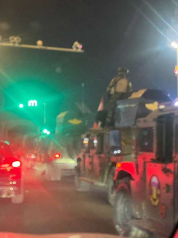 🚨🚨 צבא עיראק עבר לעבר המפקדה הראשית של כוחות הגיוס העממיים
