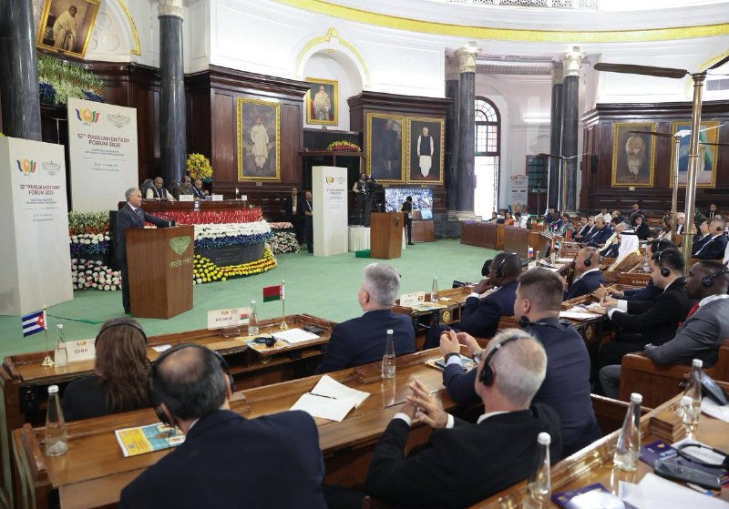 אני בהודו בפורום הפרלמנטרי הבינלאומי של BRICS. הפורום מתקיים בפעם ה-12, הראשון נערך לפני זמן לא רב - בשנת 2…