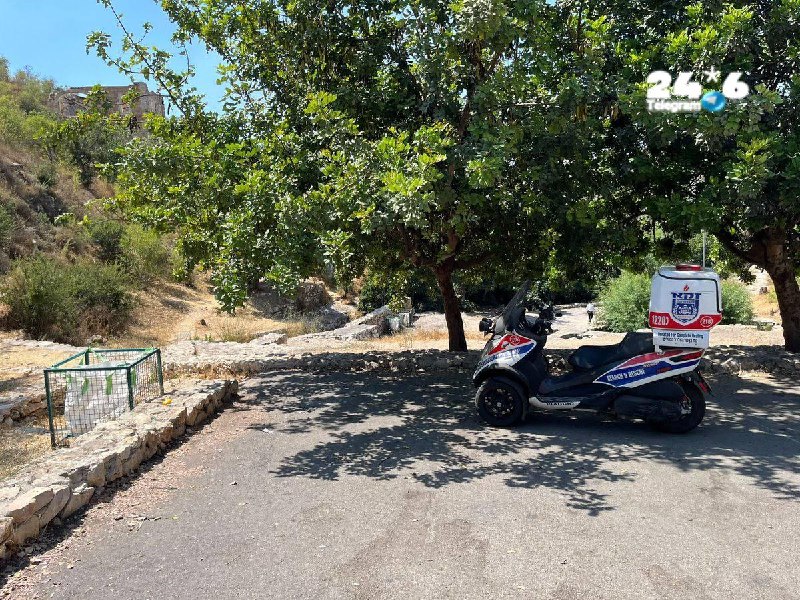 🇮🇱 אזרח דיווח על מציאת גולגולת אדם סמוך לכניסה לירושלים, כוחות משטרה בדרך למקום.