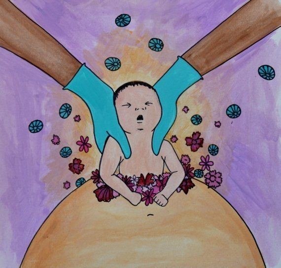 💜violet_faal💜: فرزندان شما ژن ها و نمونه هایی را که دنبال میکنید انتخاب میکند و به ارث میبرد،اما او یک موجود معنوی منحصر به فرد است.او 