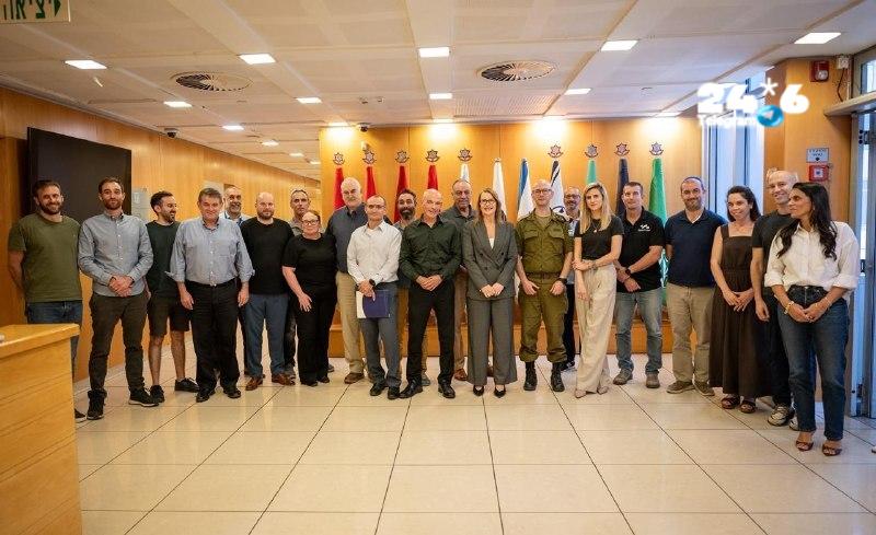 🇮🇱 מנכ״ל משרד הביטחון אמיר ברעם קיים דיון "סיעור מוחות" עם מנכ"לים של כ-20 חברות דיפנסטק וסטארטאפ מובילות…