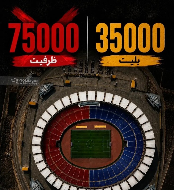 لیگ برتر | IrProLeague: دربی با نصف ظرفیت نقشجهاندر دنیا برای حضور بیشتر هواداران مشوق میگذارند ؛ اما اینجا یا تماشاگر را حذف میکنند و یا بخش