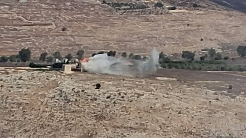 דחוף: ארטילריה של הכיבוש מכוונת בעיירה מייס אל-ג'בל, דרומית ללבנון