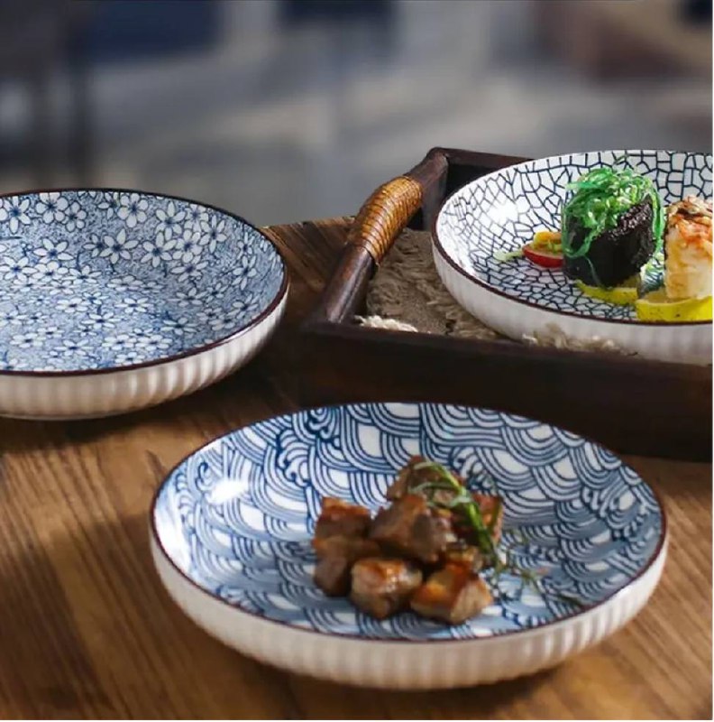 Набор столовых тарелок Homium Japanese Collection выполнен в японском стиле. Он имеет простой и элегантный дизайн. Будет здорово смотреться в любой... - изображение 3 - набор, столовых, тарелок