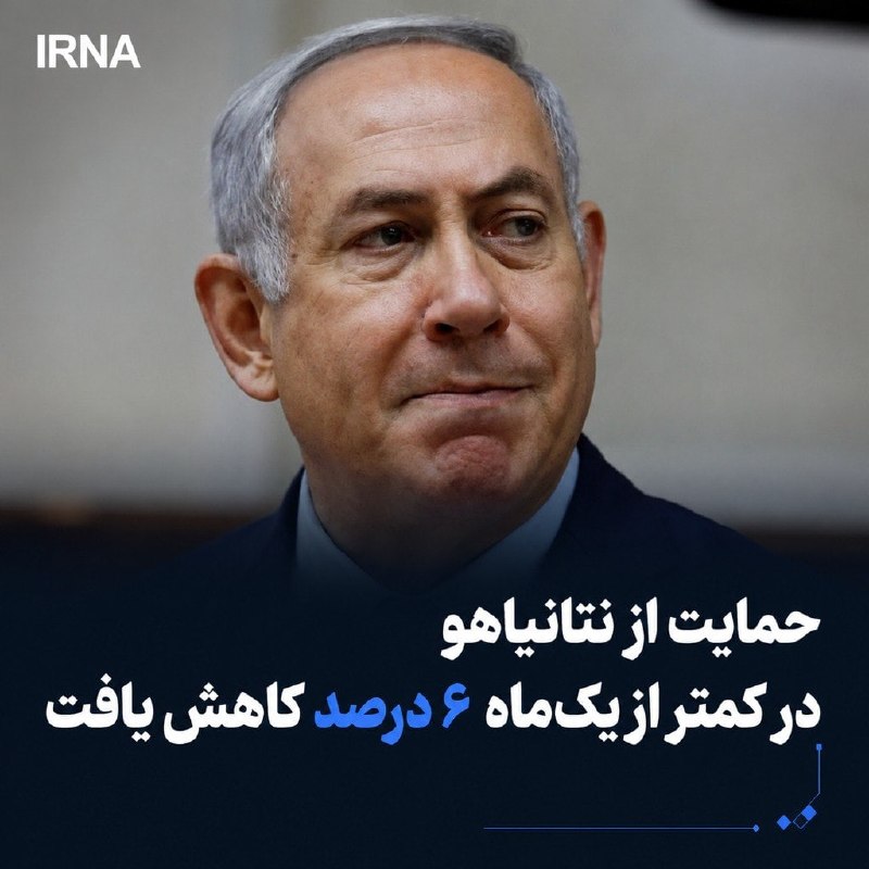 🔸 תוצאות סקר הרשת הישראלית; התמיכה בנתניהו ירדה ב-6 אחוזים בתוך פחות מחודש