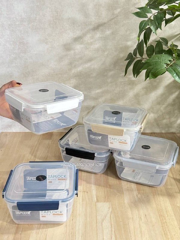 Kangarooshop: ⚡ تاپلاک max کد ۴۳۳✔️حجم : 2460 ml✔️ابعاد : 20,5*10,5*15,5 cm✔️دارای قفل محکم با عملکرد مناسب✔️مناسب برای استفاده در یخچ