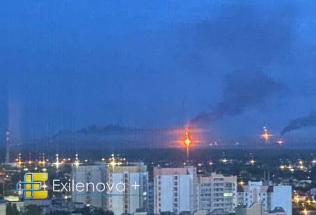 ️🇷🇺🇺🇦 צילומים מהעיר הרוסית סרטוב בעקבות מתקפת מזל"ט.