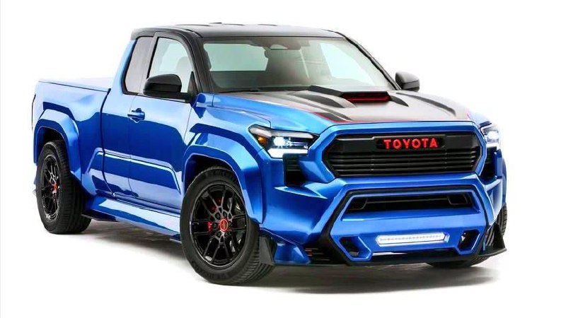 Toyota представила 427-сильный спортивный пикап Tacoma X-Runner